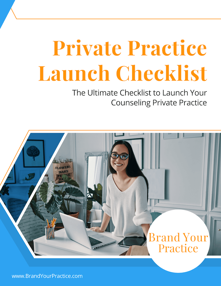 COVER ONLY Private Practice Launch Checklist - Final - BYP Lead Generator Private Practice Checklist Cover