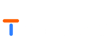 TheraSaaS HighLevel App Logo white letters 350x180 therasaas logo white